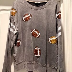 White Birch Charcoal Sweatshirt